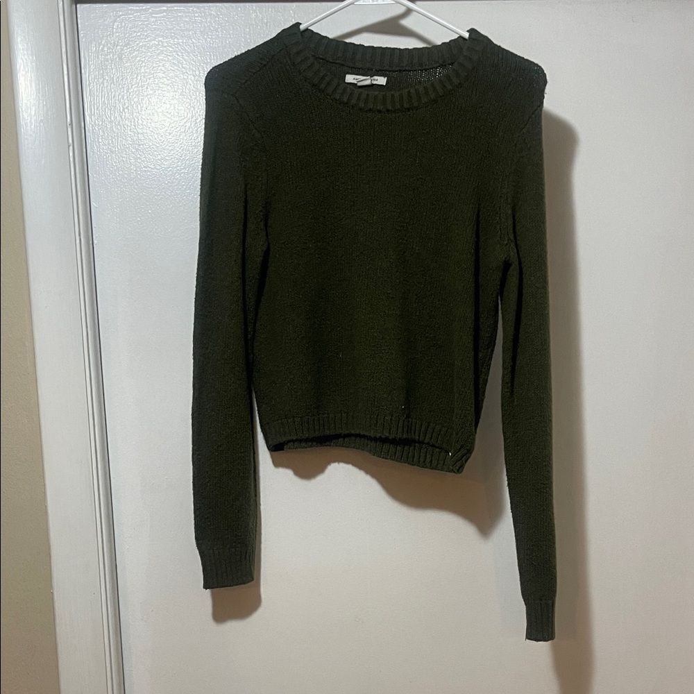 American Eagle Olive Green Women's Sweater size medium